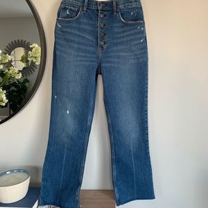 Abercrombie The kick flare ultra high rise size 27/4